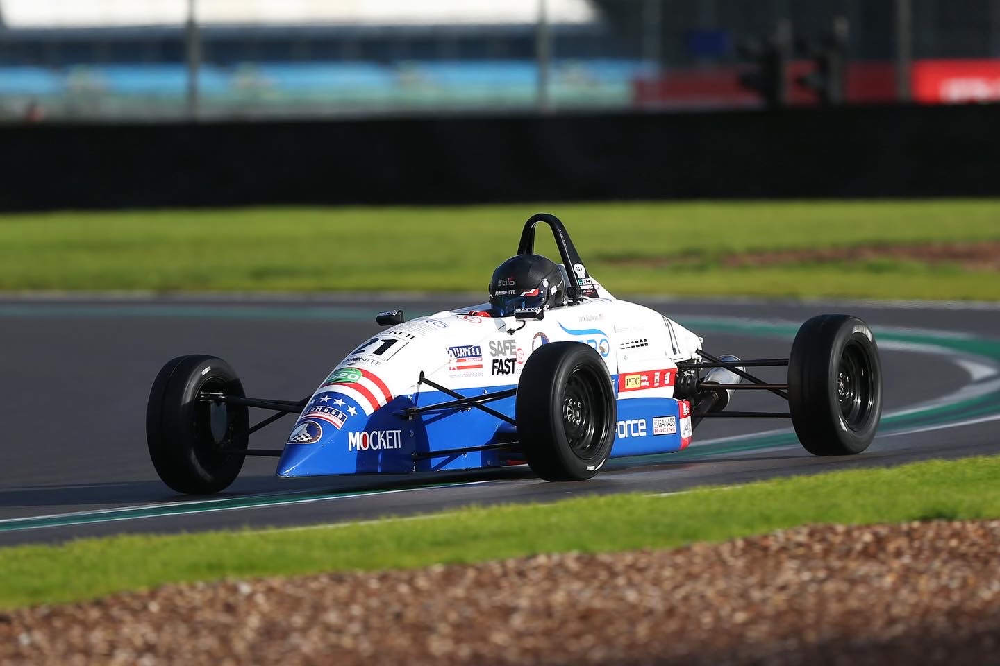 Jack Sullivan racing a Formula Ford